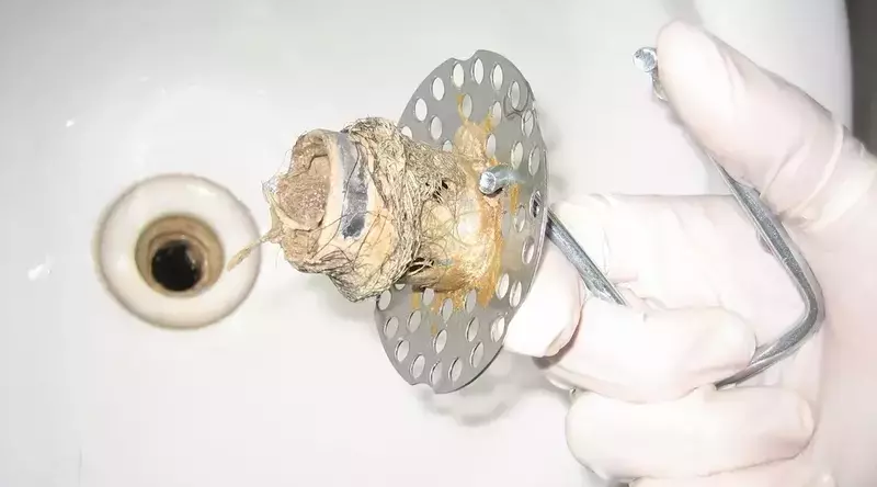 Manually remove debris from drains that you can reach